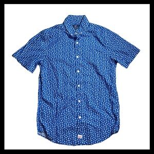 Vineyard Vines Slim Fit Murray Shirt Blue Floral Men’s Small Preppy